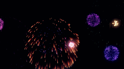 Gif animé feux d'artifices 118